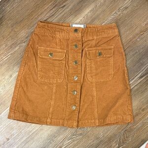 Element A-Line Corduroy Skirt
